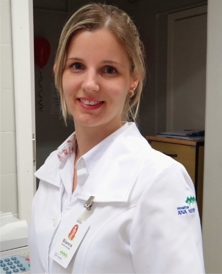 Bianca Fumaco, Nutricionista Clnica do Hospital Ana Nery - CRN2 7566